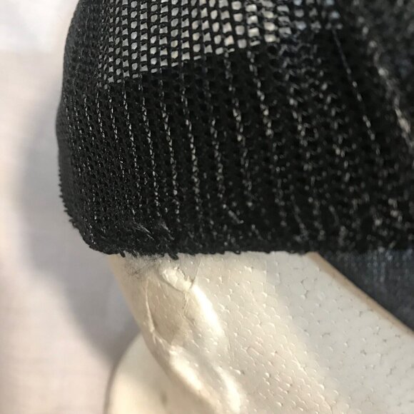 Billabong Palm Print Baseball Hat Black Mesh Adjustable Snapback Cap One Size - Picture 7 of 8